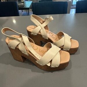 Sam Edelman Platform Slingback Sandals